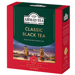 1665-08 Чай Классический черный, р/п  с ярлыком 100х2г